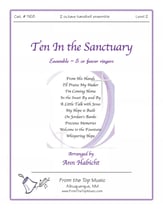 Ten In the Sanctuary Handbell sheet music cover